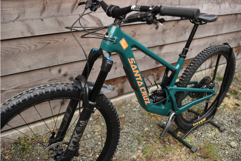 Ex-Demo Bike - Santa Cruz Hightower S Model 23 - Medium - Green-1